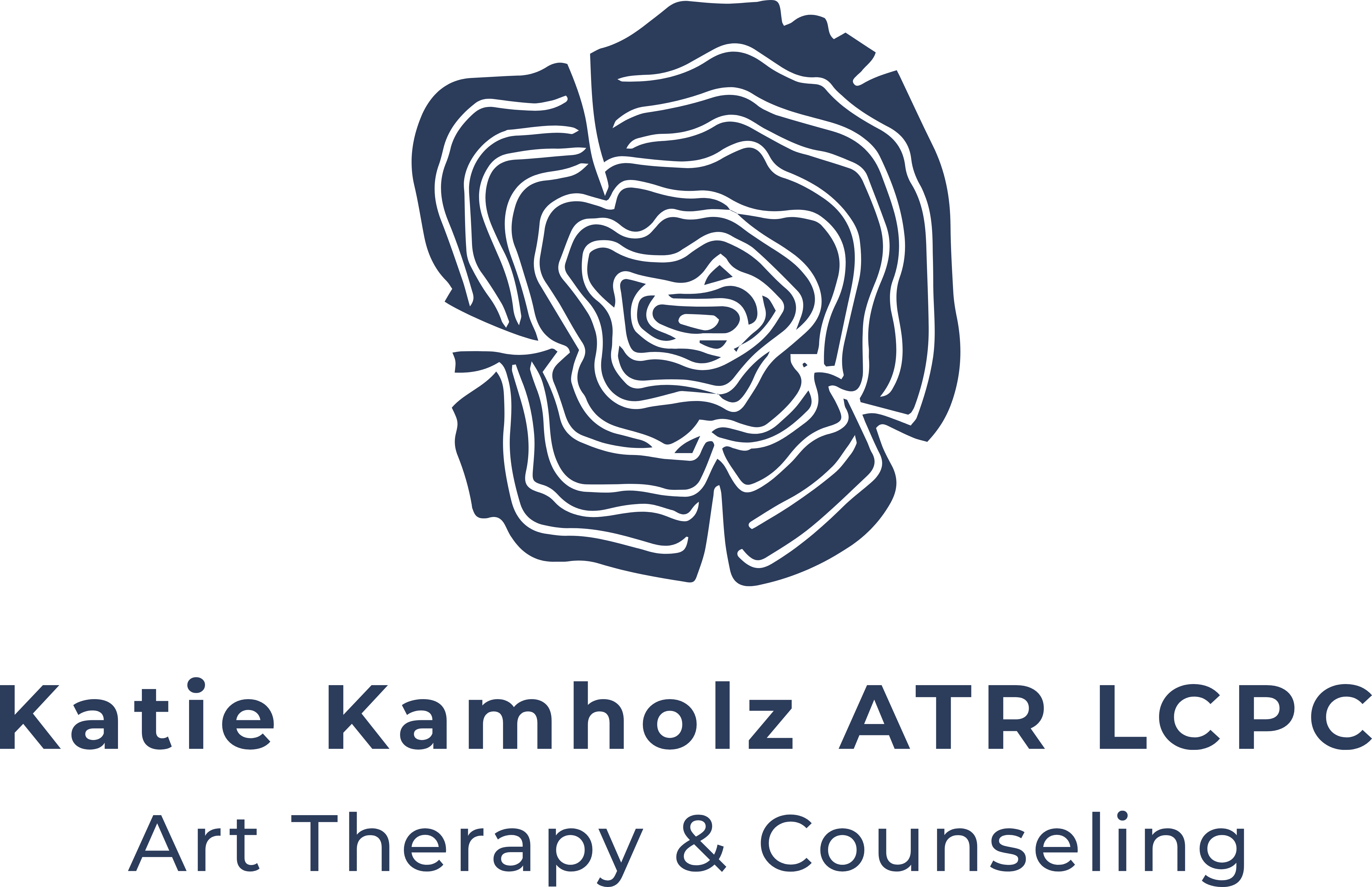 Katie Kamholz ATR LCPC, art therapy & counseling